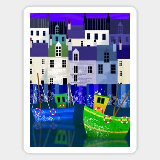 Seaside Town Magnet